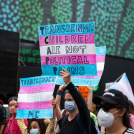 Transgender Kids Protest