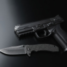 Gun and Knife