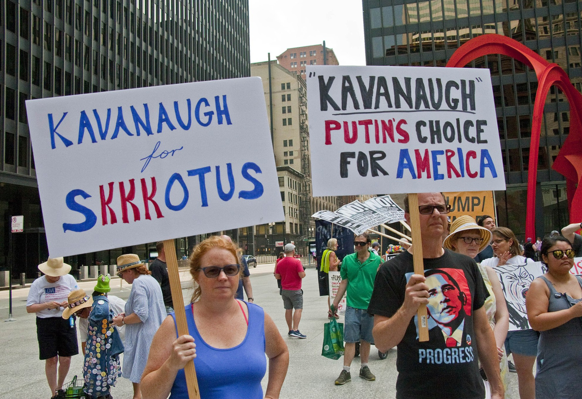 brett kavanaugh Protest