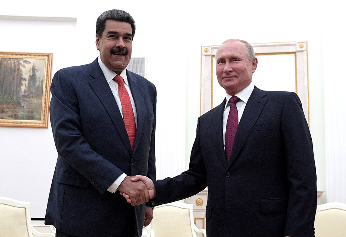 Nicolás Maduro and Putin